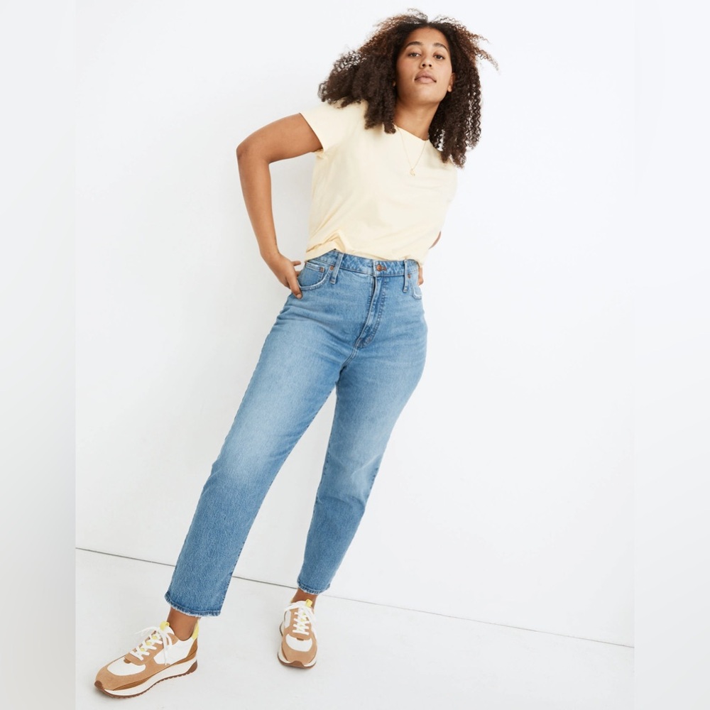 madewell classic straight jeans 👖